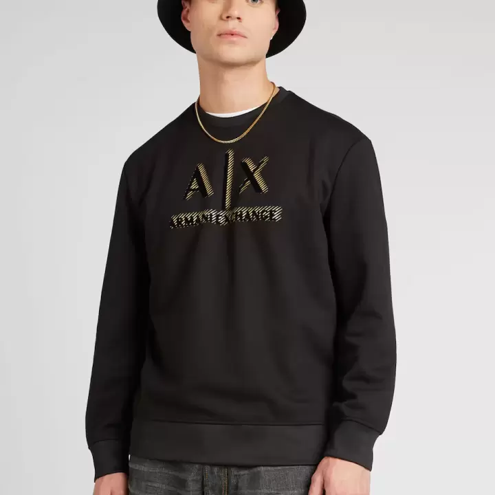 Armani Exchange - Bluză de molton