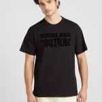 Versace Jeans Couture - Tricou negru