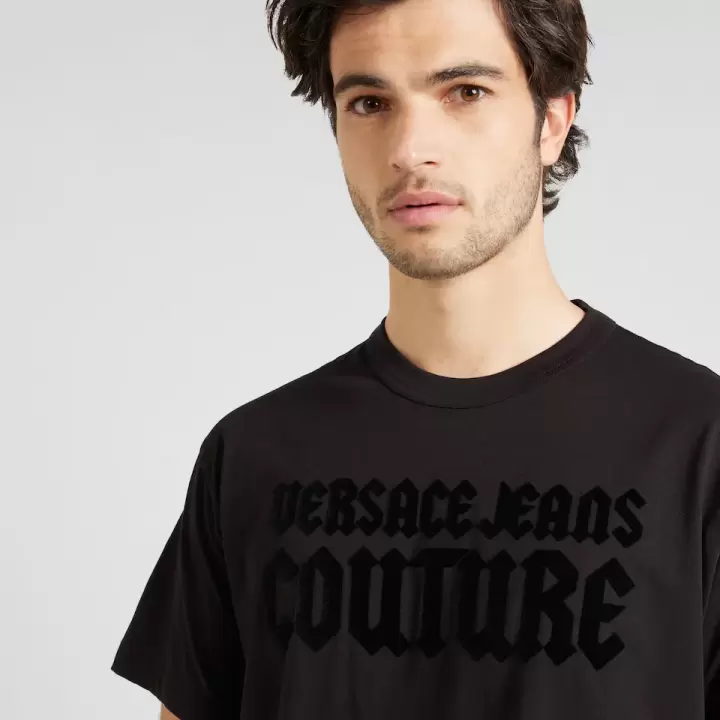 Versace Jeans Couture - Tricou negru